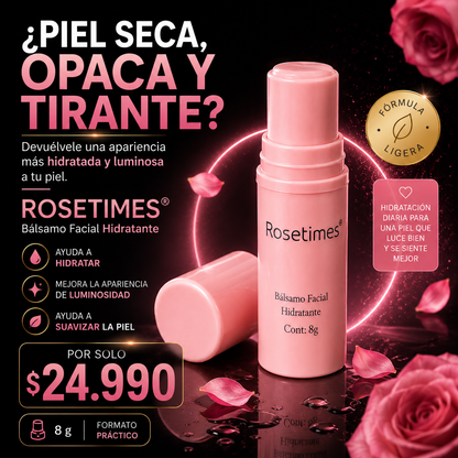 Rosetimes® — Bálsamo Facial Hidratante