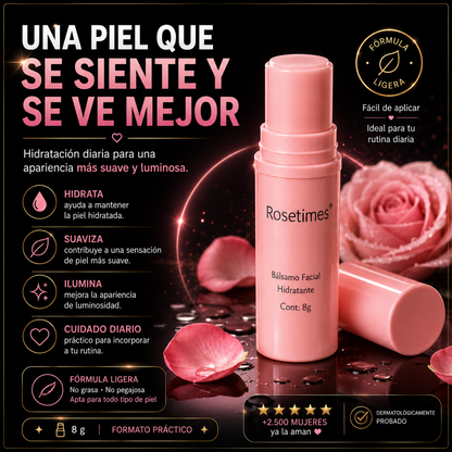 Rosetimes® — Bálsamo Facial Hidratante